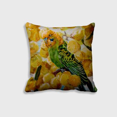 Budgie Australian Theme Cushion Cover Only
