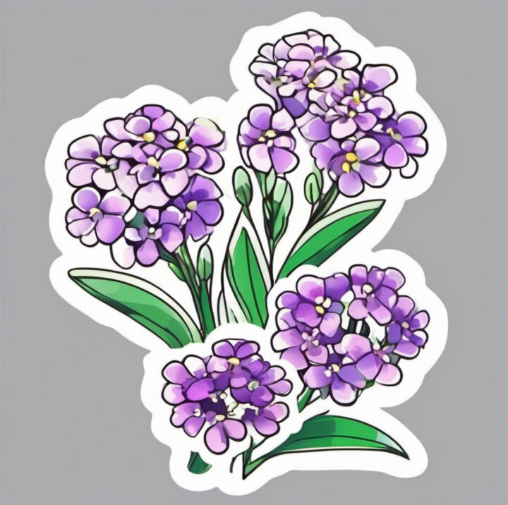 Sweet Alyssum Icon Digital Design Collection - Image 17