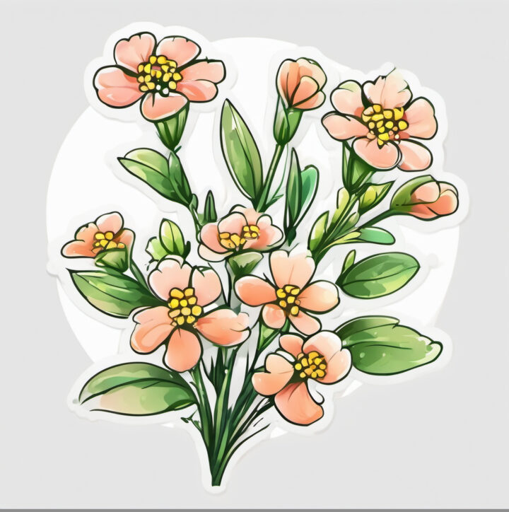 Sweet Alyssum Icon Digital Design Collection - Image 14