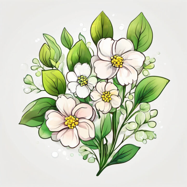 Sweet Alyssum Icon Digital Design Collection - Image 12