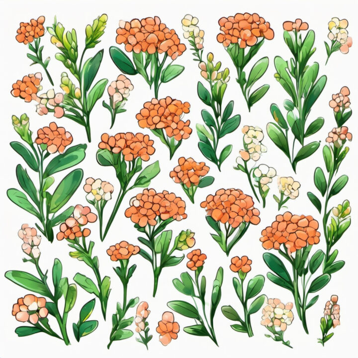 Sweet Alyssum Icon Digital Design Collection - Image 10