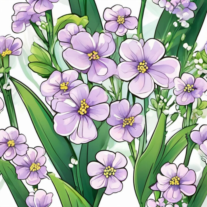 Sweet Alyssum Icon Digital Design Collection - Image 6